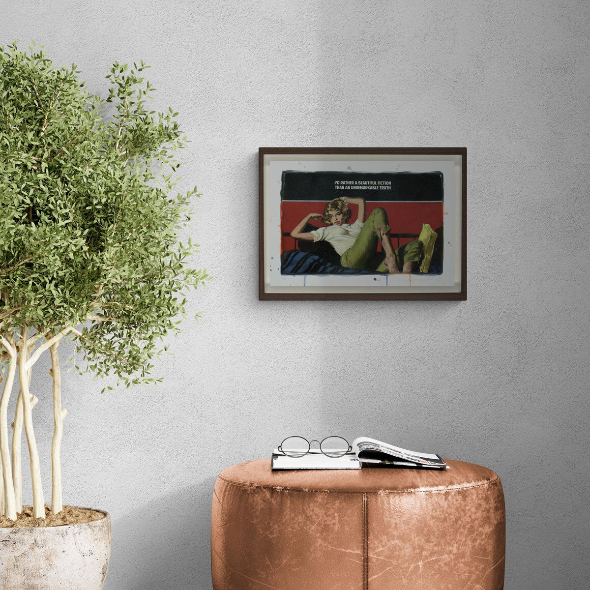 Beautiful Fiction (Hand Coloured) Small (Roomset)