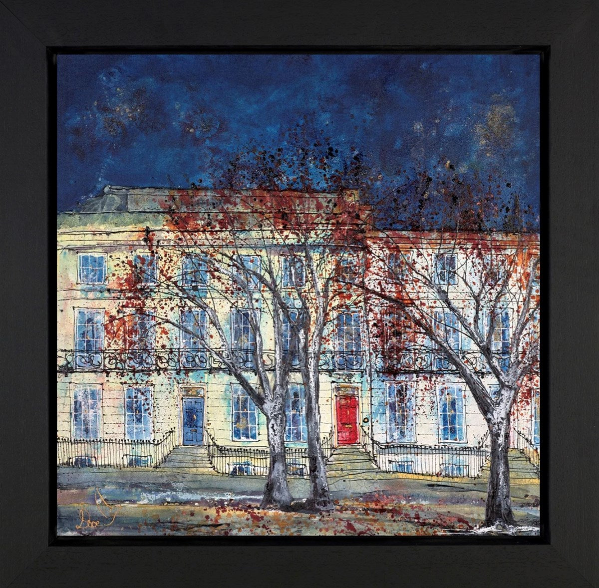 Three Autumn Trees (Framed)