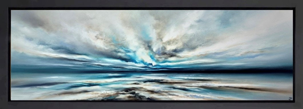 Azure Shores II (Framed)