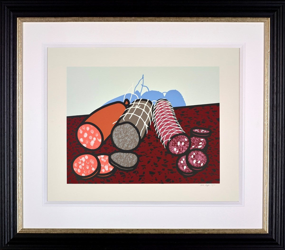 Three Sausages, 1978 (Framed)