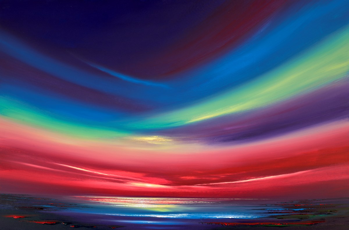 Sunset at Sea II
