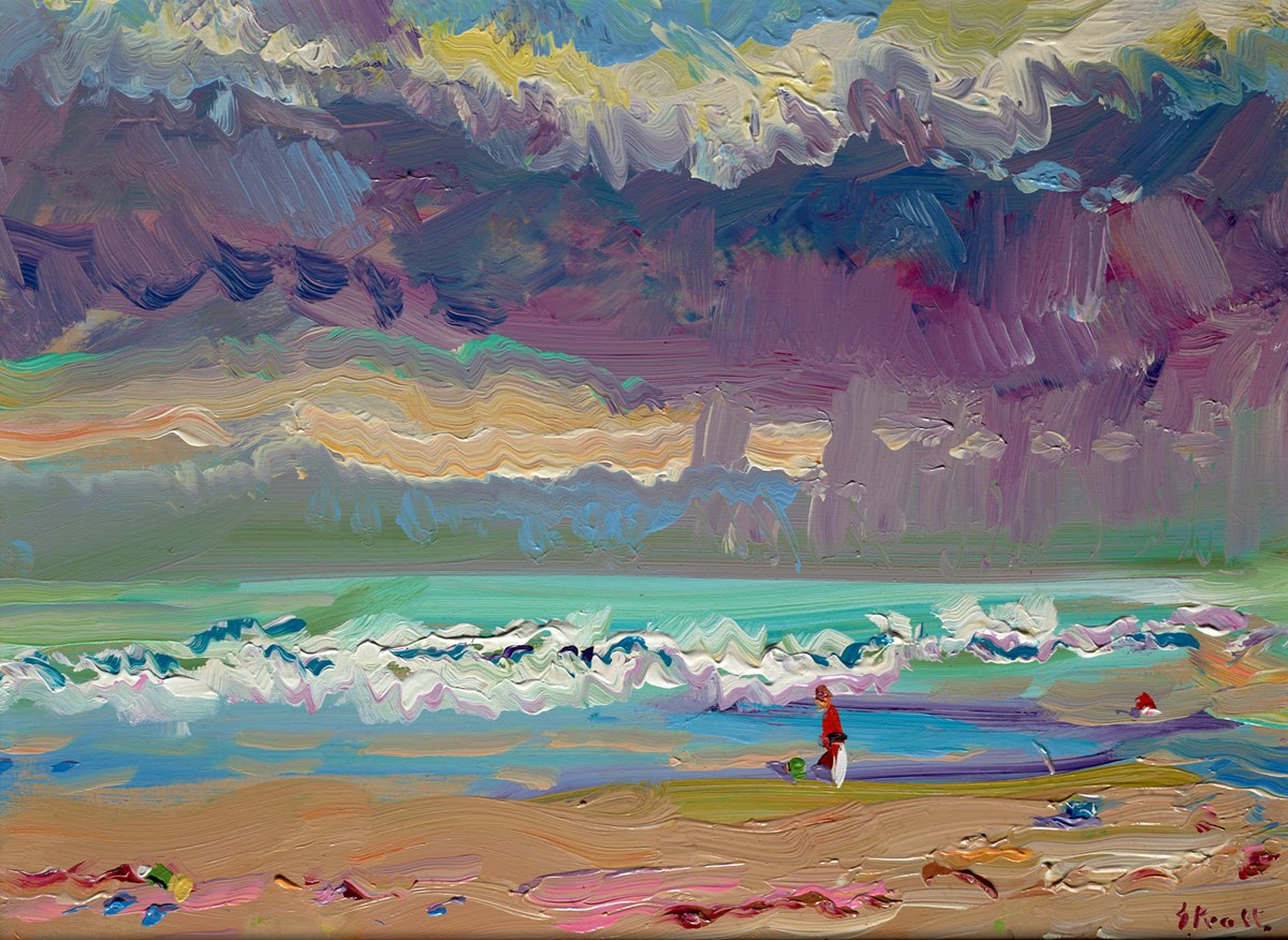 Beach Study En Plein Air
