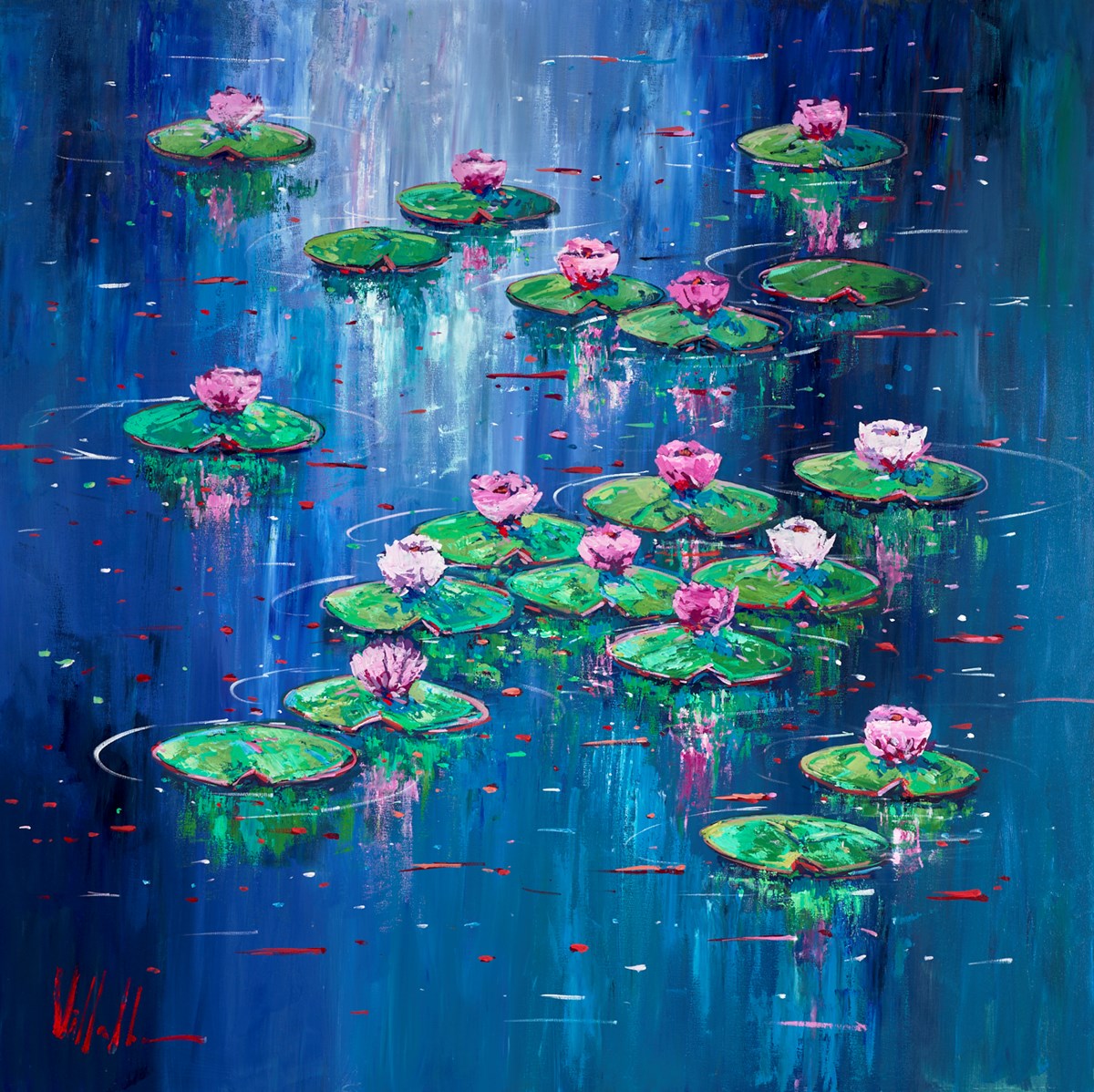 Tranquil Lily Pond