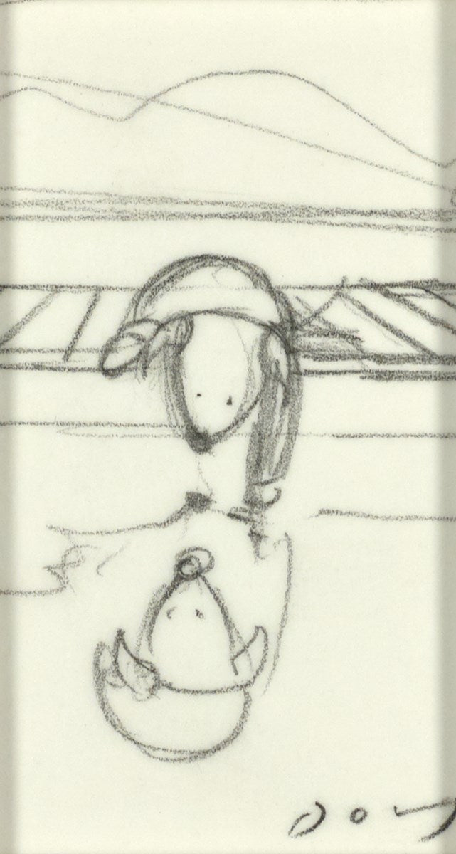 Paws for Reflection V (study)
