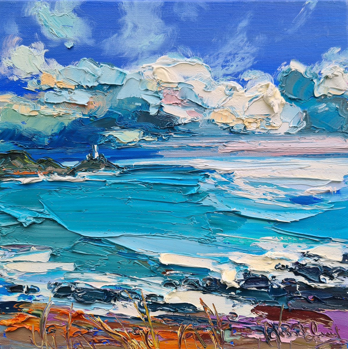Sparkling Sea, Bracelet Bay, Gower