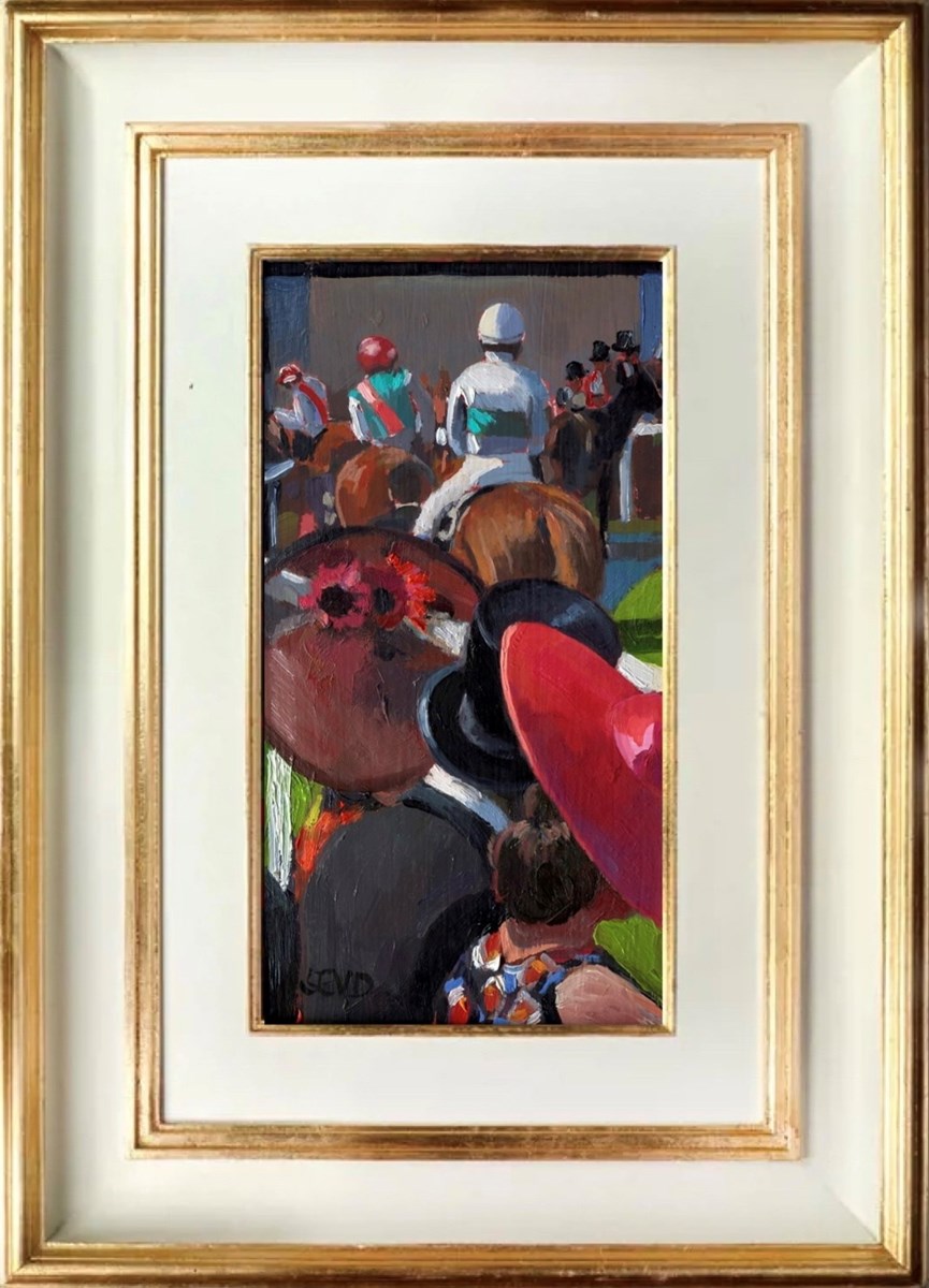 Race Day Anticipation (Framed)
