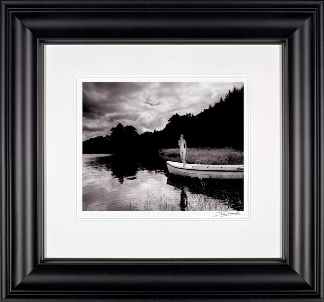 Nude in a Boat, 1984 (Framed)