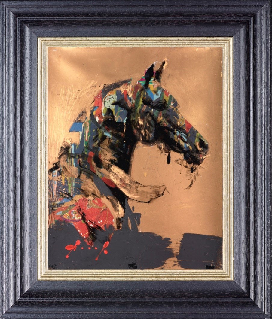 Shinme Chapter II - El Caballo Sagrado Kuru (Framed)