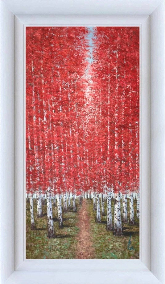 Red Forest II (Framed)