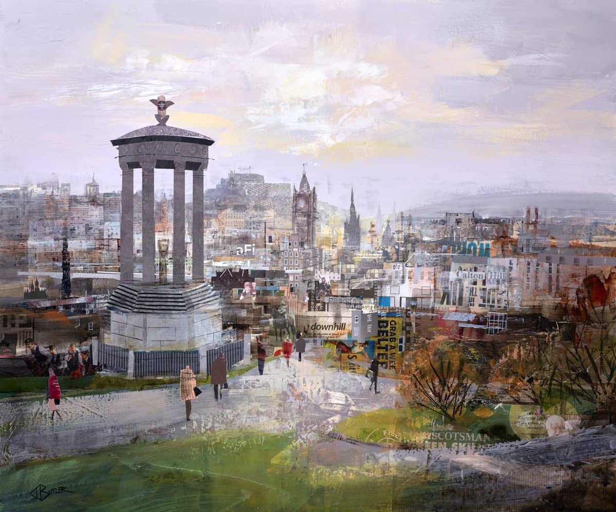 Monumental View, Edinburgh