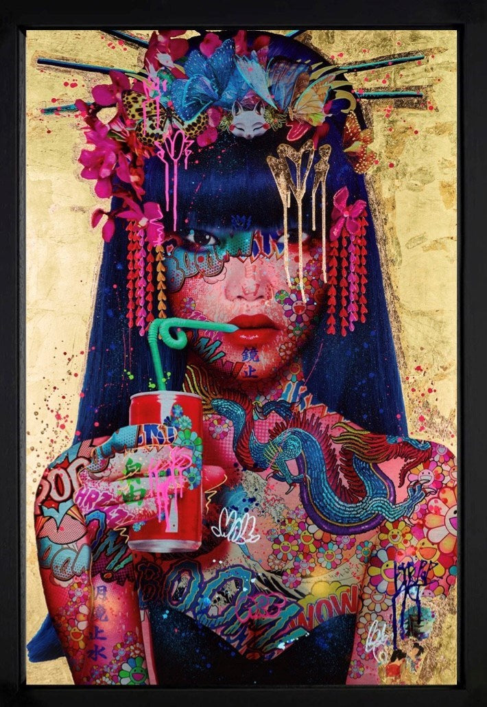 Modern Geisha (Framed)