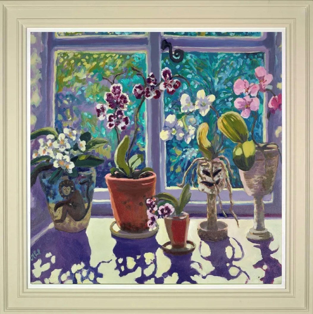 Tranquil Orchids (Framed)
