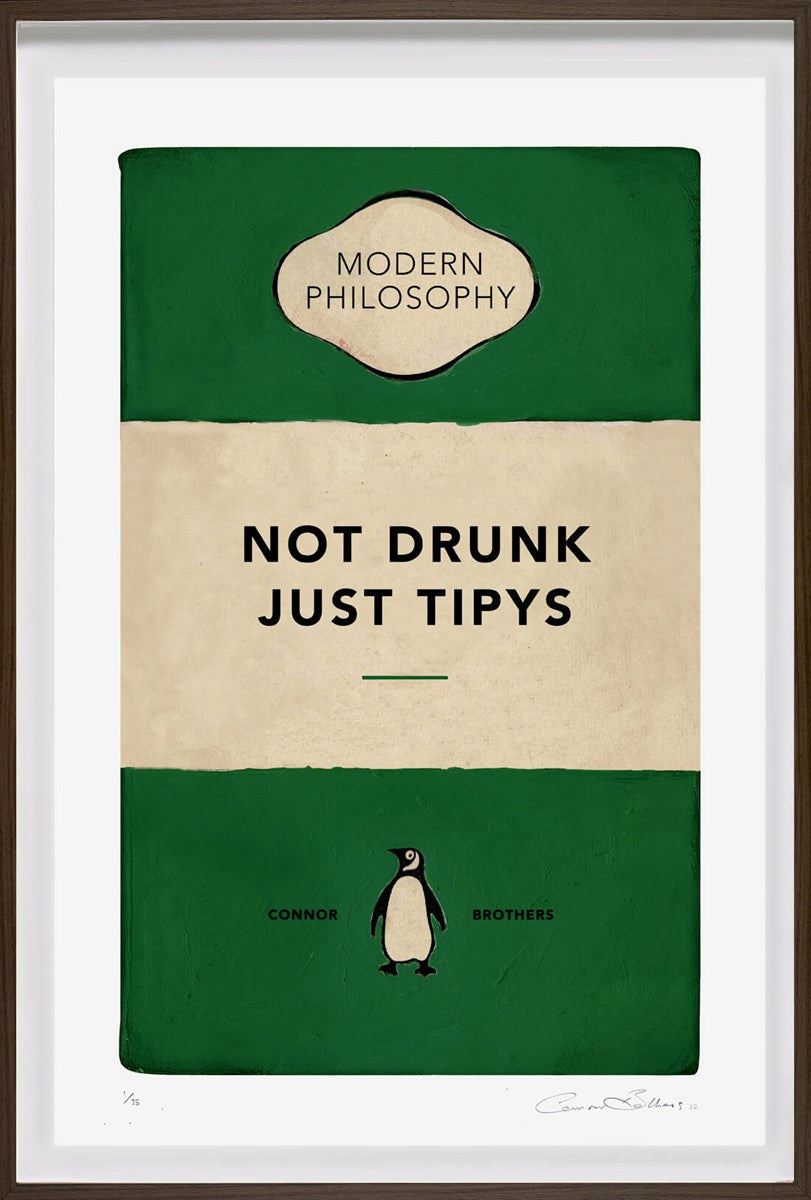 Not Drunk Just Tipys (Framed)
