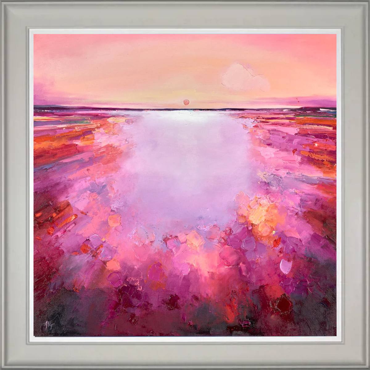 Pink Skies IV (Framed)