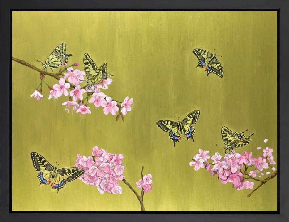 Happiness Is a Butterfly (Framed)