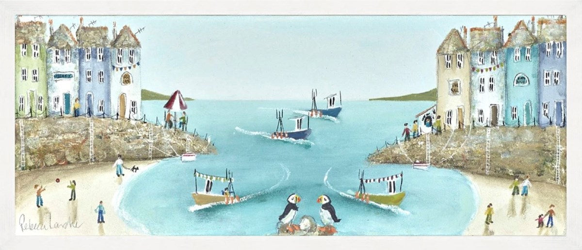 Puffin Tack (Framed)
