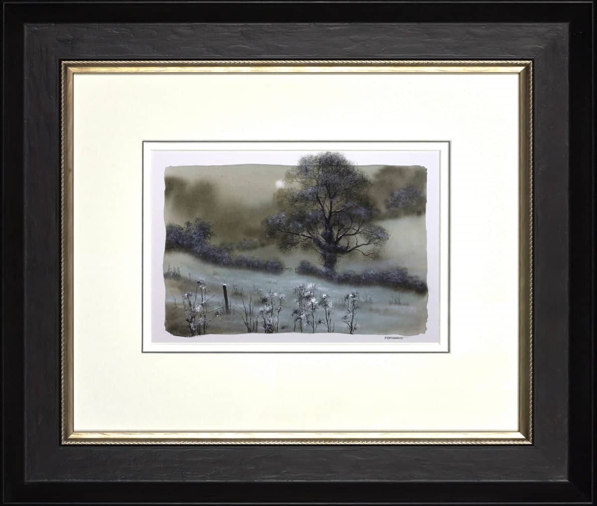 A Winters Day (Study) (Framed)