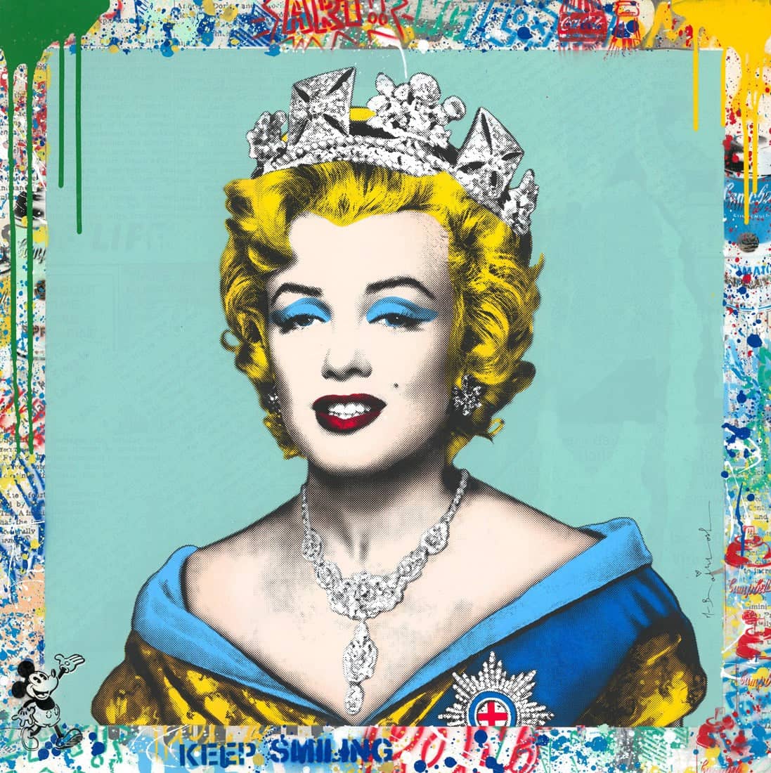 Queen Marilyn - Blue