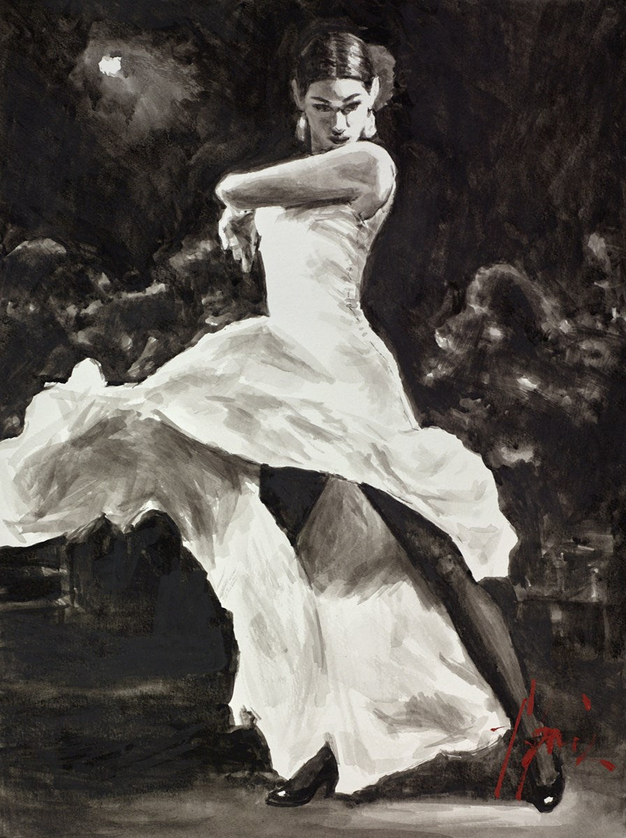 Flamenca en Blanco