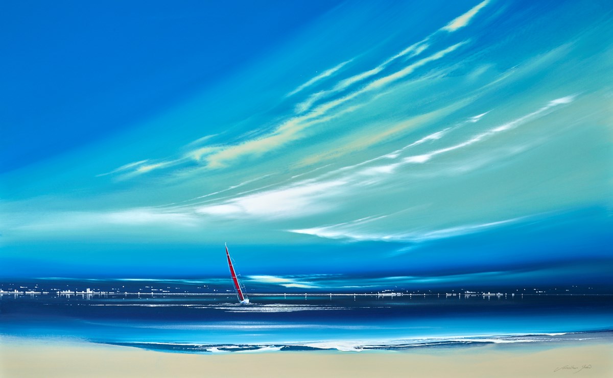 Sailing Between the Blue
