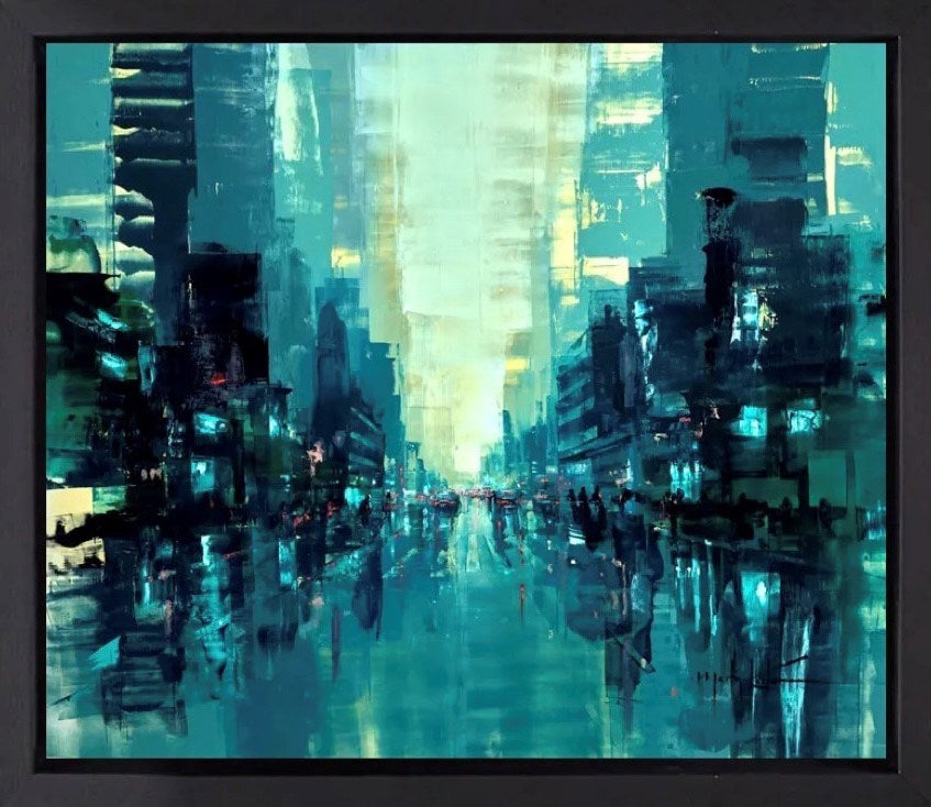 New York - The Last Light VI (Framed)