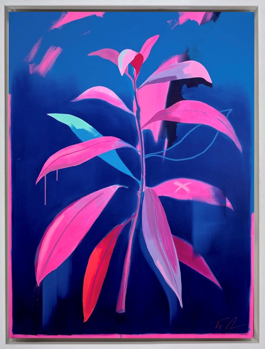 Deep Blue Hue (Framed)