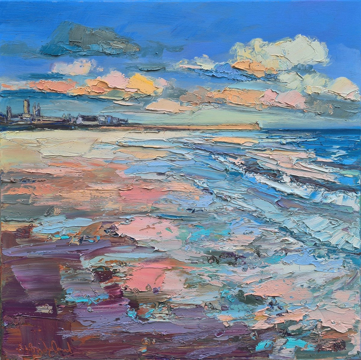 Winter Sun on the Pier, St Andrews