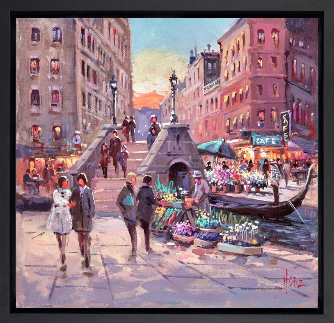Venetian Blooms (Framed)