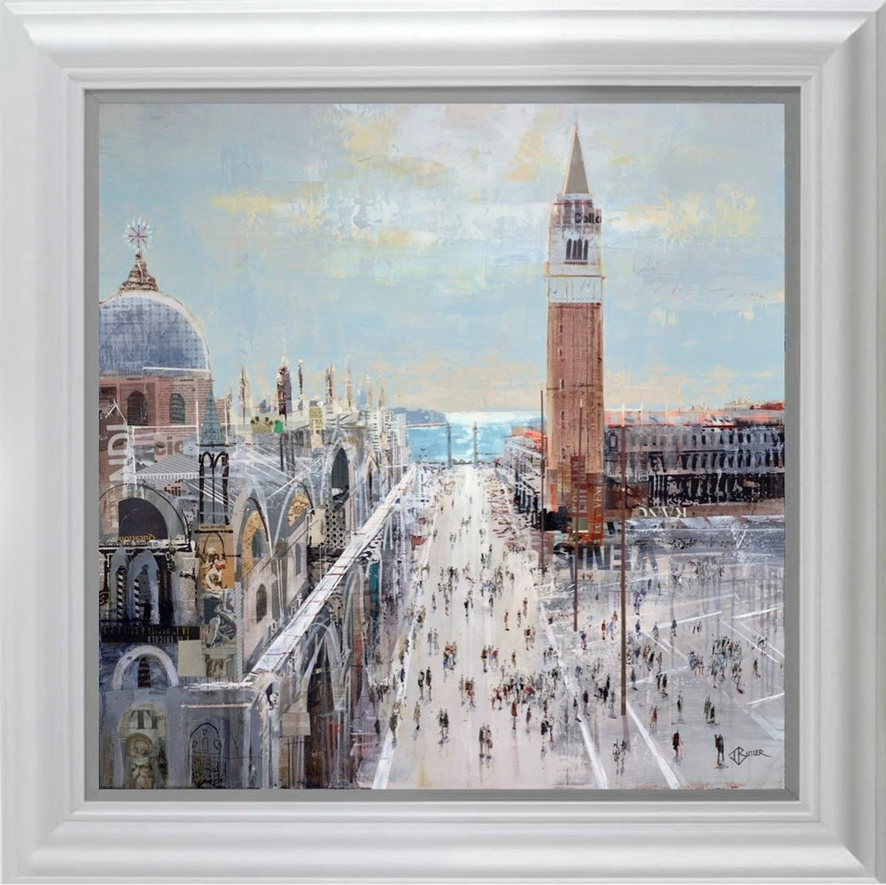 Piazza Views (Framed)