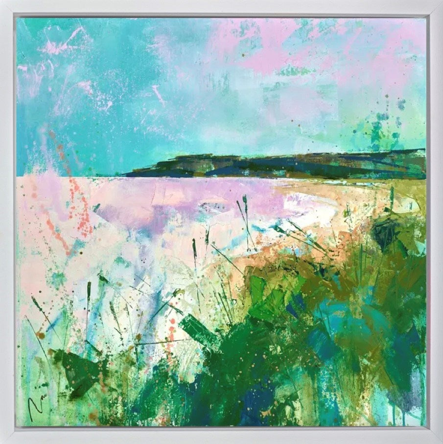 Towards the Cliffs (Framed)