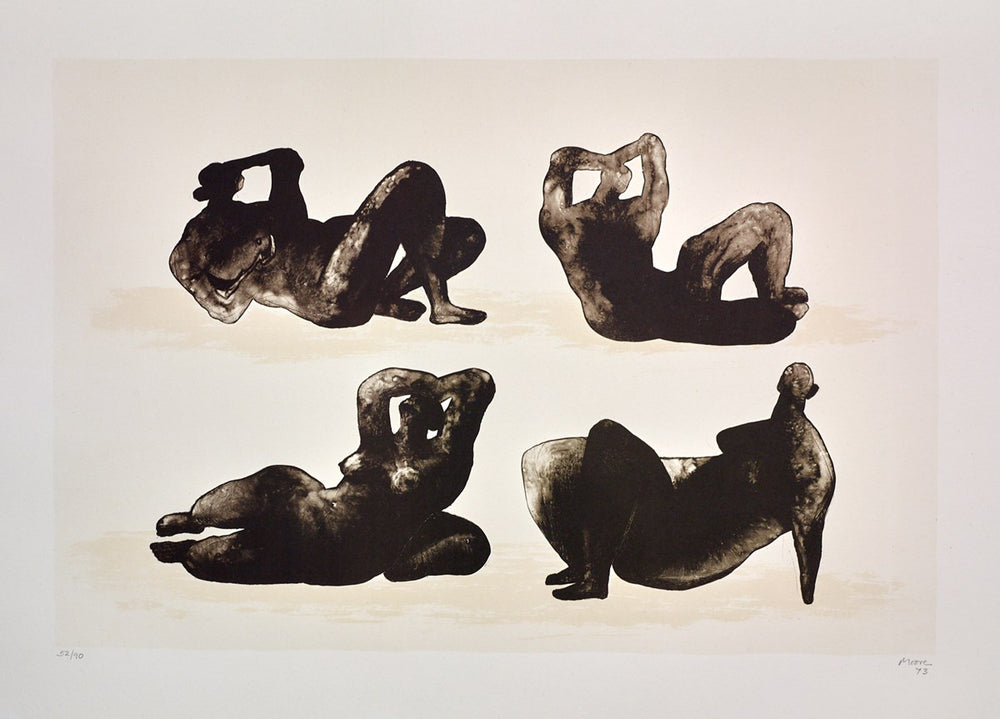 Four Reclining Figures, 1973