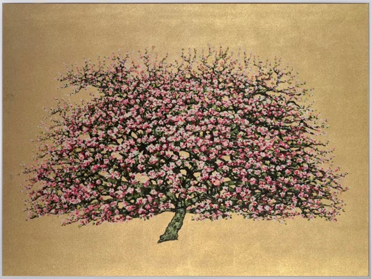 Pink Blossom Tree (Framed)