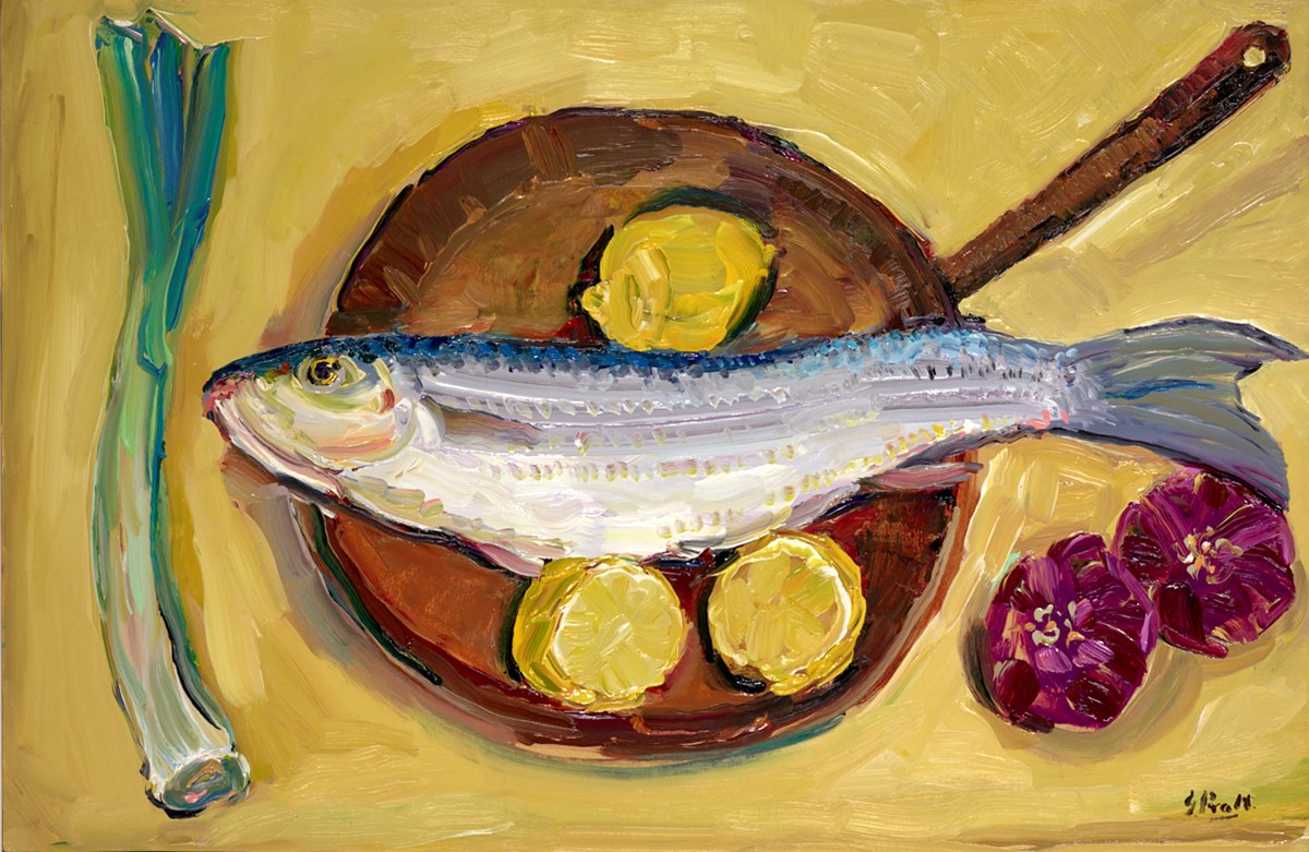 Delicious Grey Mullet, Cornwall