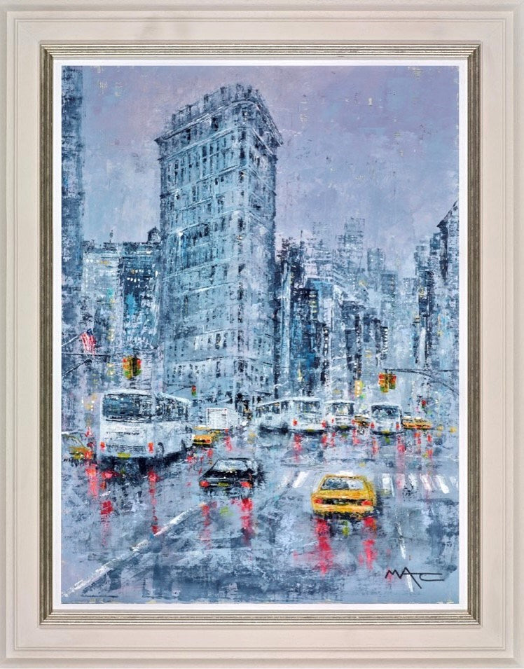 Traffic Chaos- NYC (Framed)