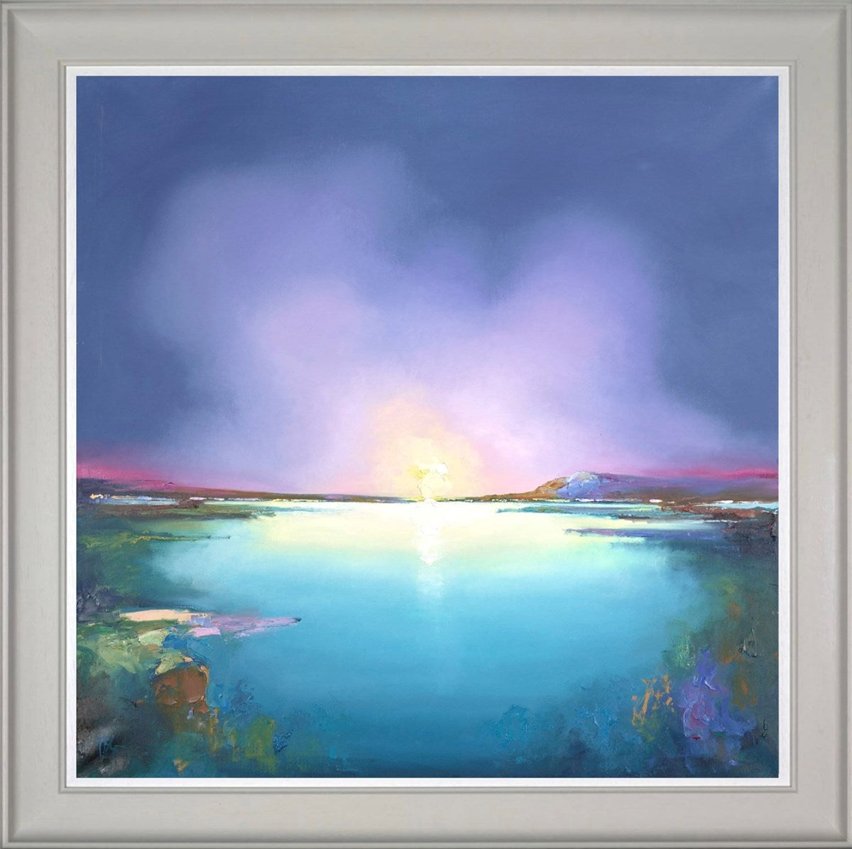 Moonset Magic (Framed)