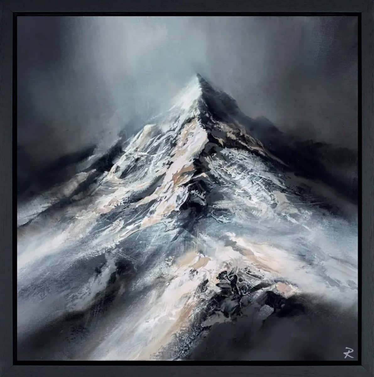 Midnight Alps II (Framed)