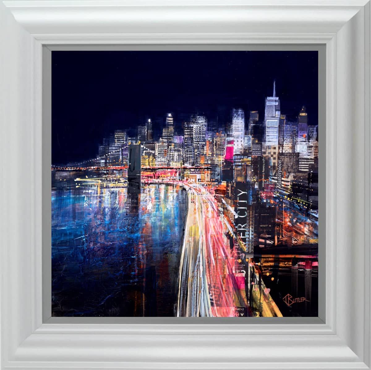 Manhattan Pulse (Framed)