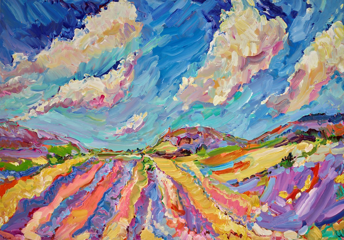 Lavender Below, Mont Ventoux