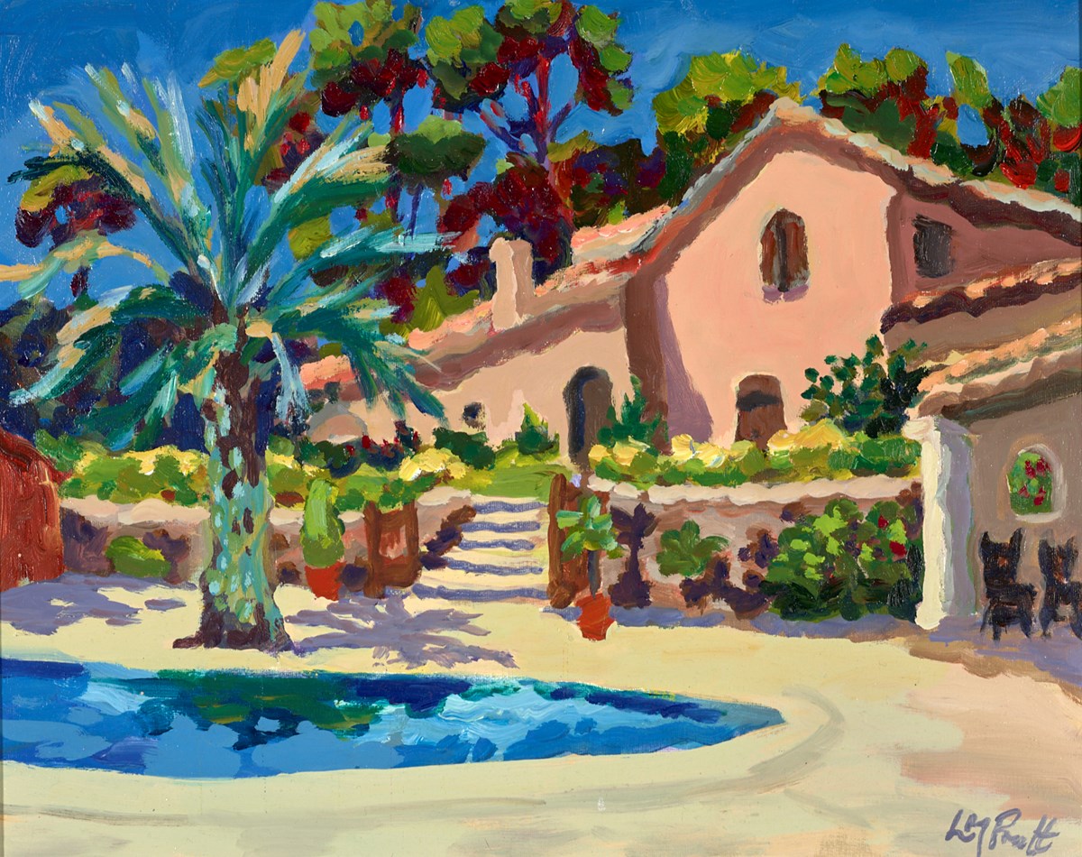 Villa and Palm