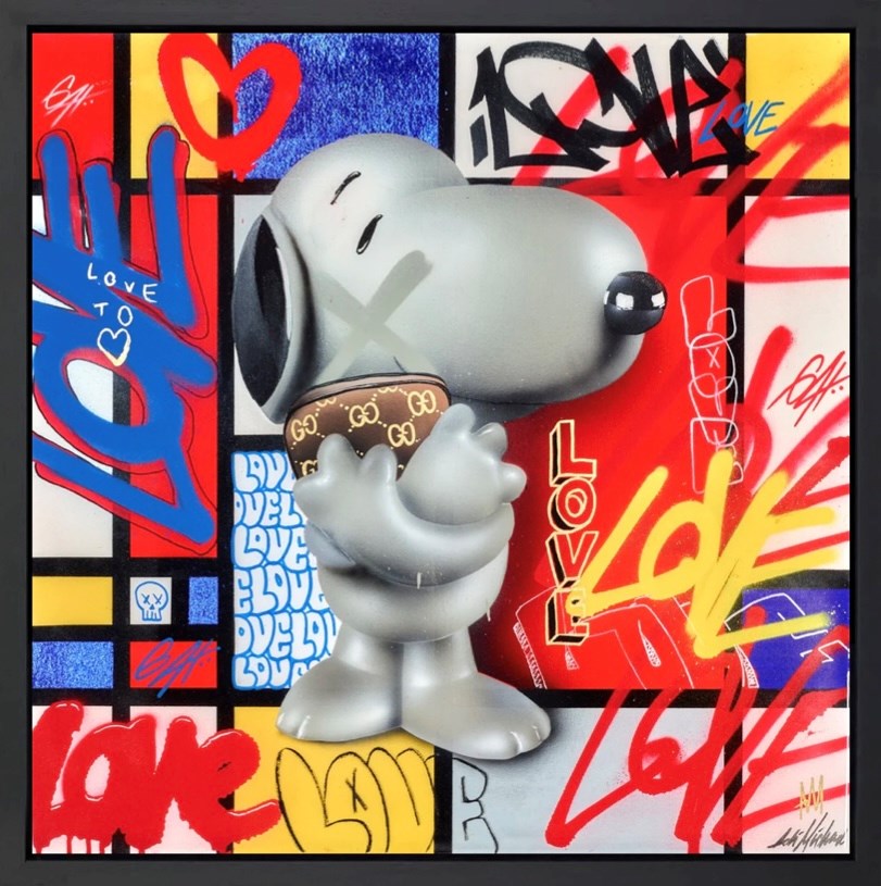 Snoopy Love (Framed)