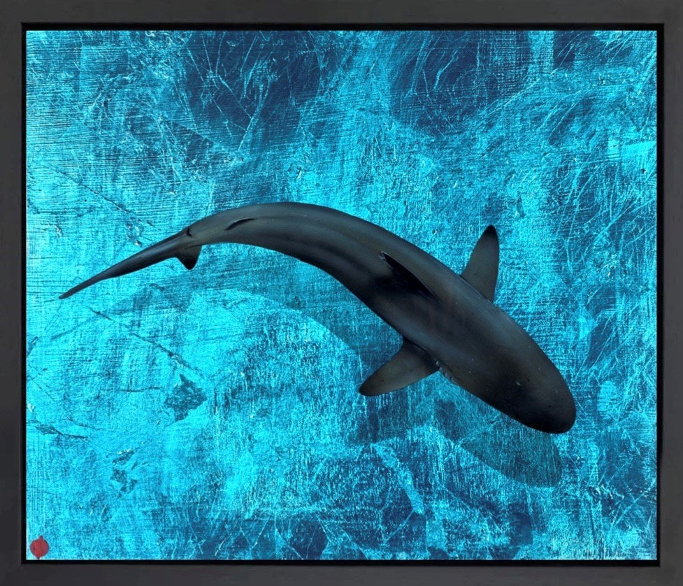 Duskey Blue (Framed)