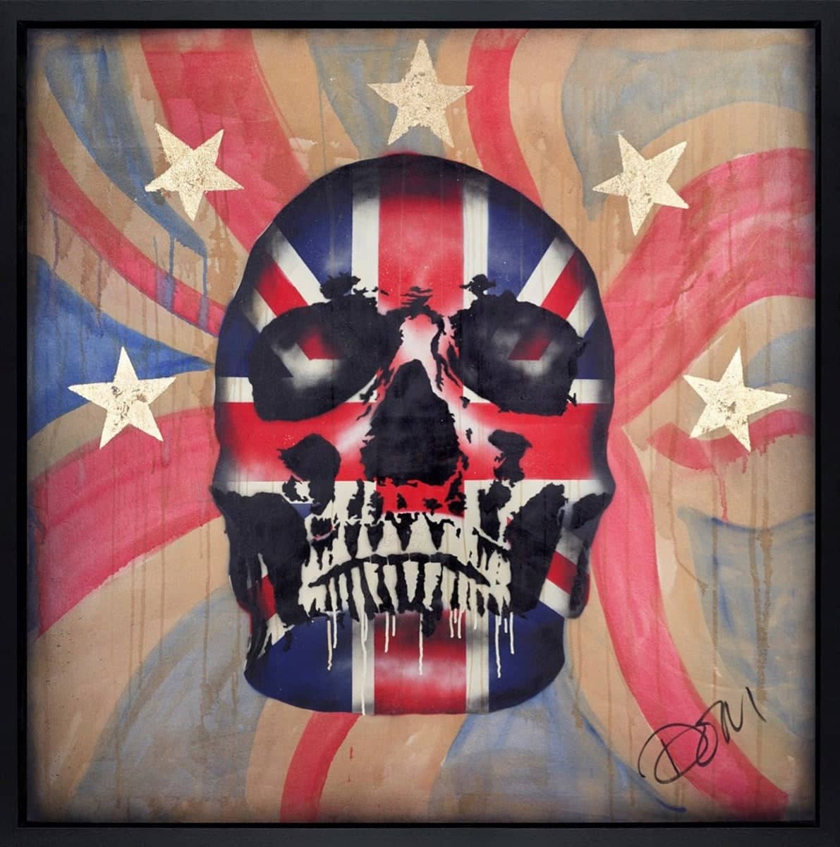 United Skull (Framed)