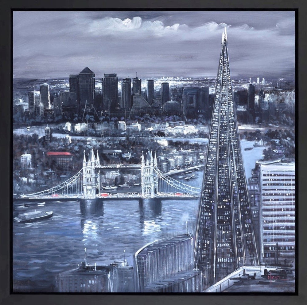 Shard over The Thames (Framed)