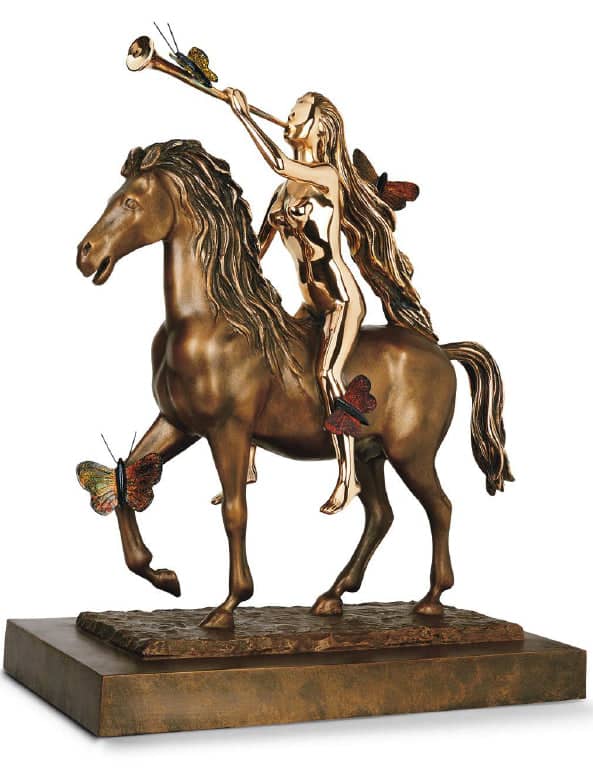 Lady Godiva With Butterflies