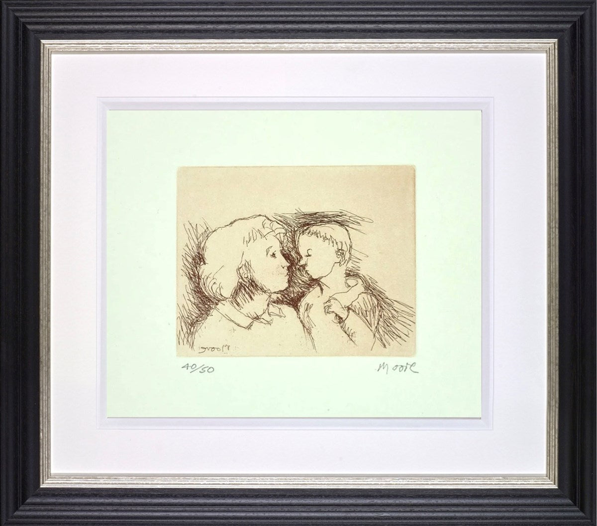 Mother and Child (Framed)