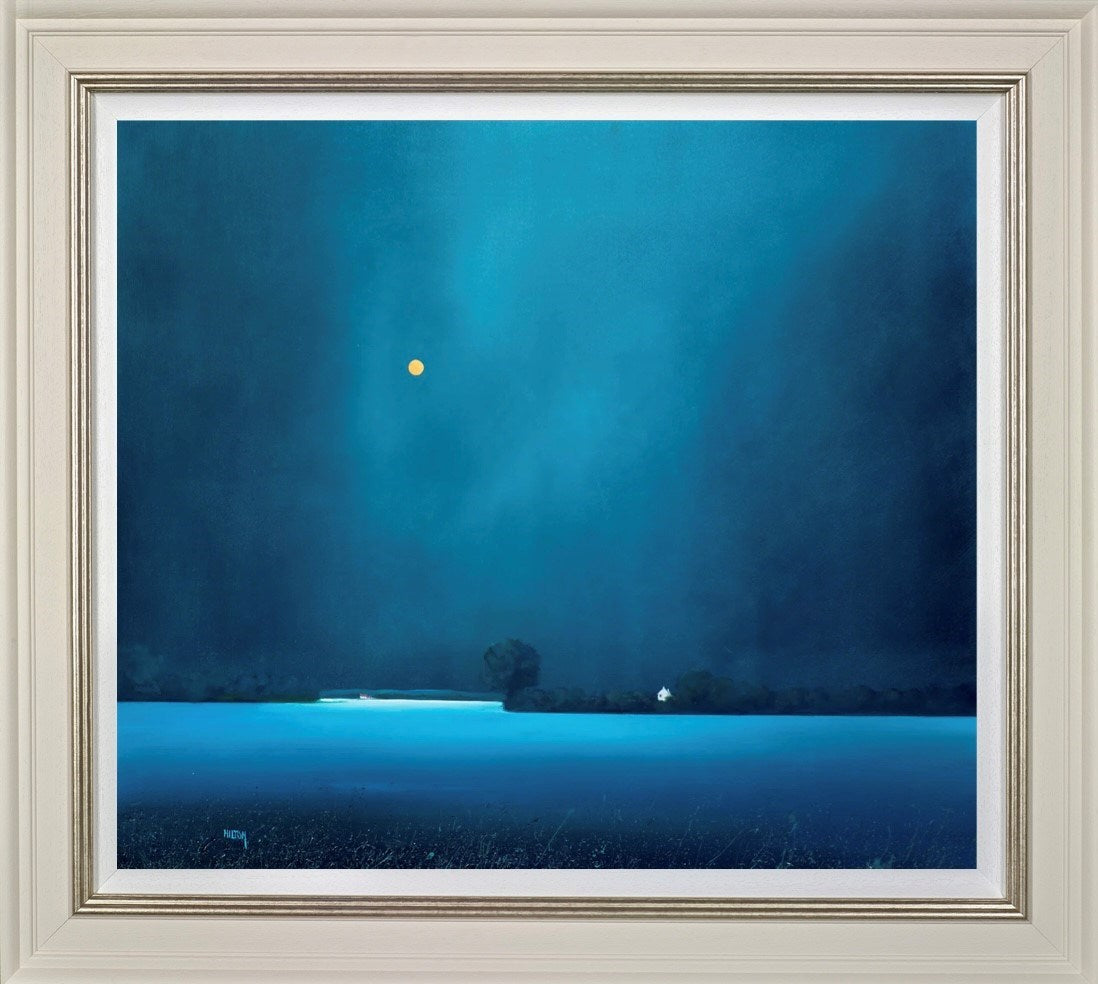 Orange Moon (Framed)