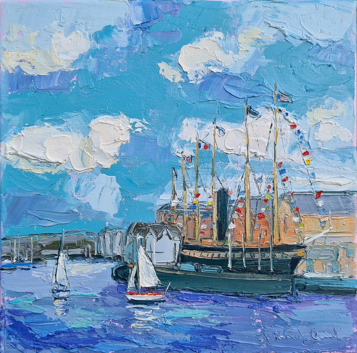 SS Great Britain with Yachts, Bristol
