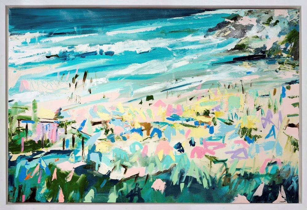 Party Me Beach (Framed)