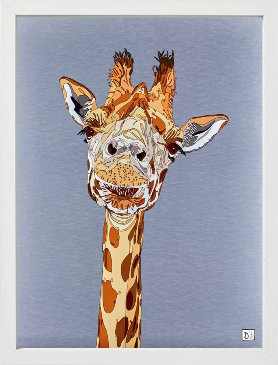 Giraffe V (Framed)