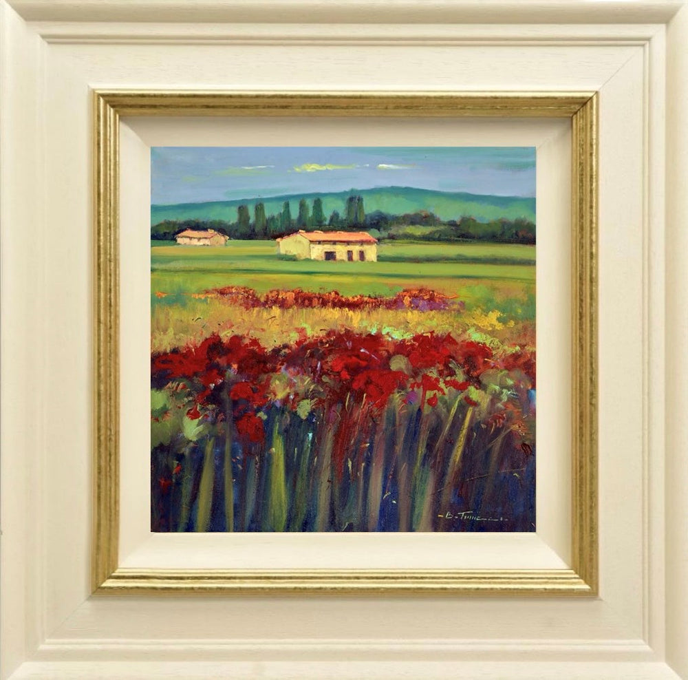 Campi floreali III (Framed)